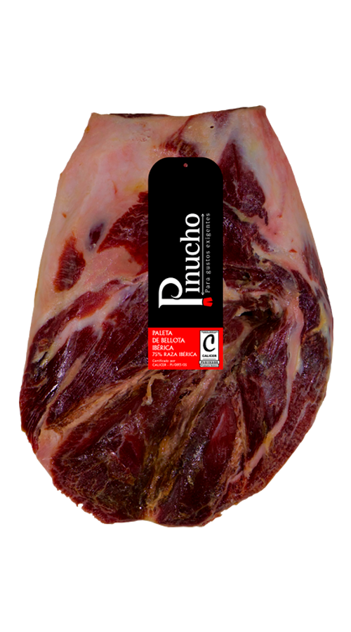 Paleta de bellota 75% raza ibérica